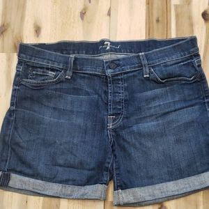 7FAMK Button Fly Shorts 30